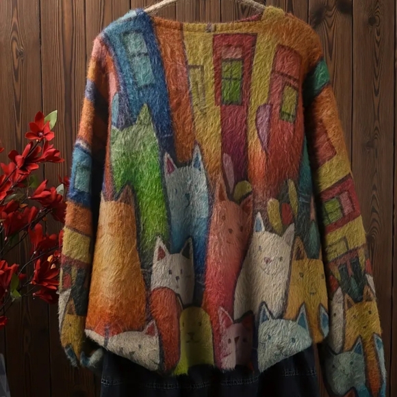 Reduced! 15.00! Georgeous plus size button-down V. Rich in color! So Soft, Comfy - Picture 6 of 7